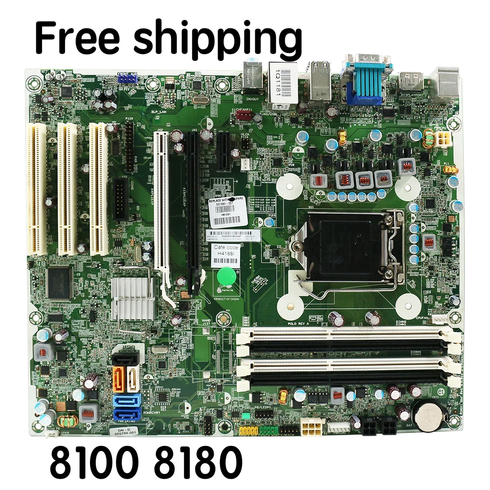 505799-001 For HP Compaq 8100 8180 Elite Motherboard 531990-001 505800-000 Mainboard 100%tested fully work
505799-001 For HP Compaq 8100 8180 Elite Motherboard 531990-001 505800-000 Mainboard 100%tested fully work