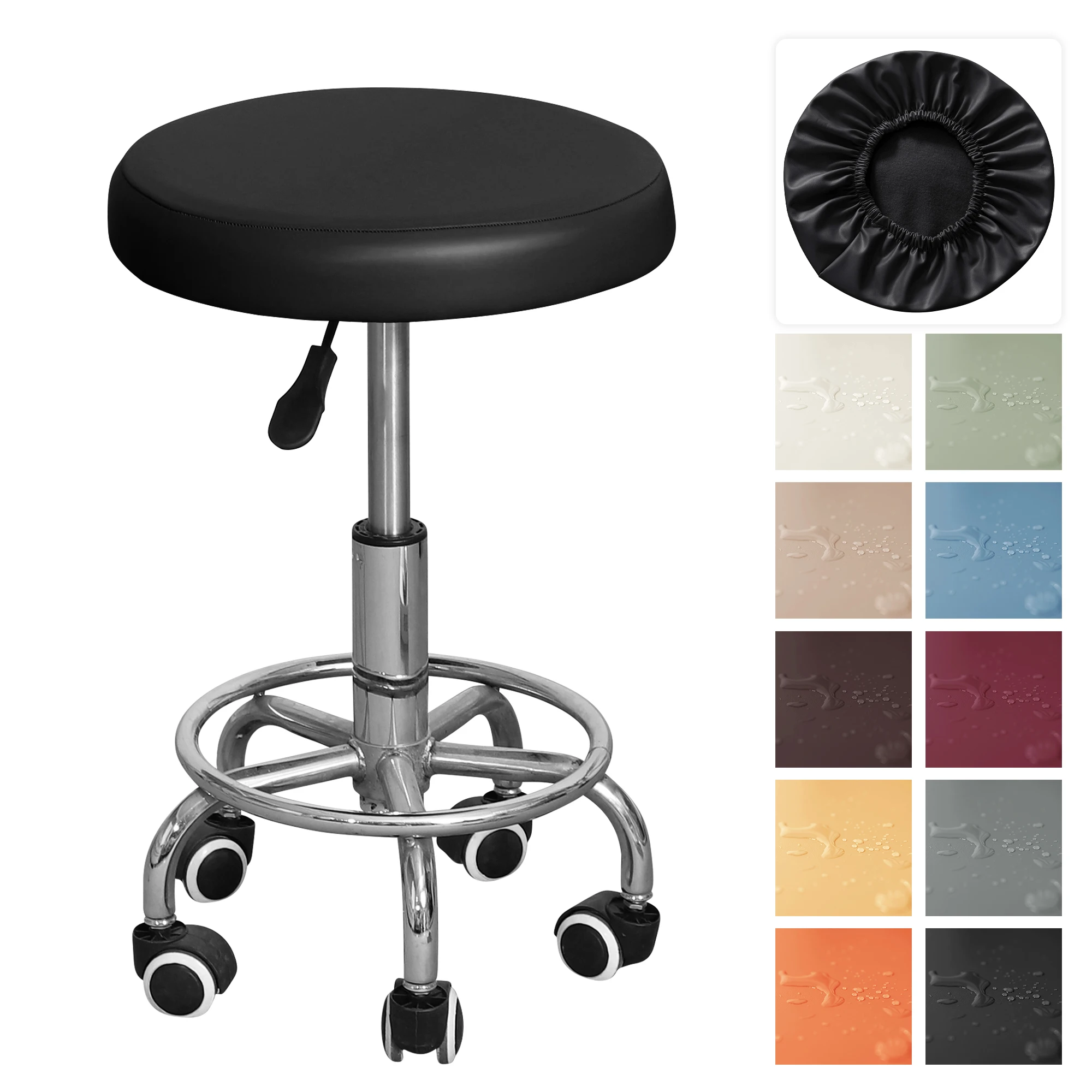 Round Stool Cover Bar Chair Seat Cushion Slipcover Round Chair Cover Removable Stool Slipcover Solid Seat Cushion Protector
Round Stool Cover Bar Chair Seat Cushion Slipcover Round Chair Cover Removable Stool Slipcover Solid Seat Cushion Protector