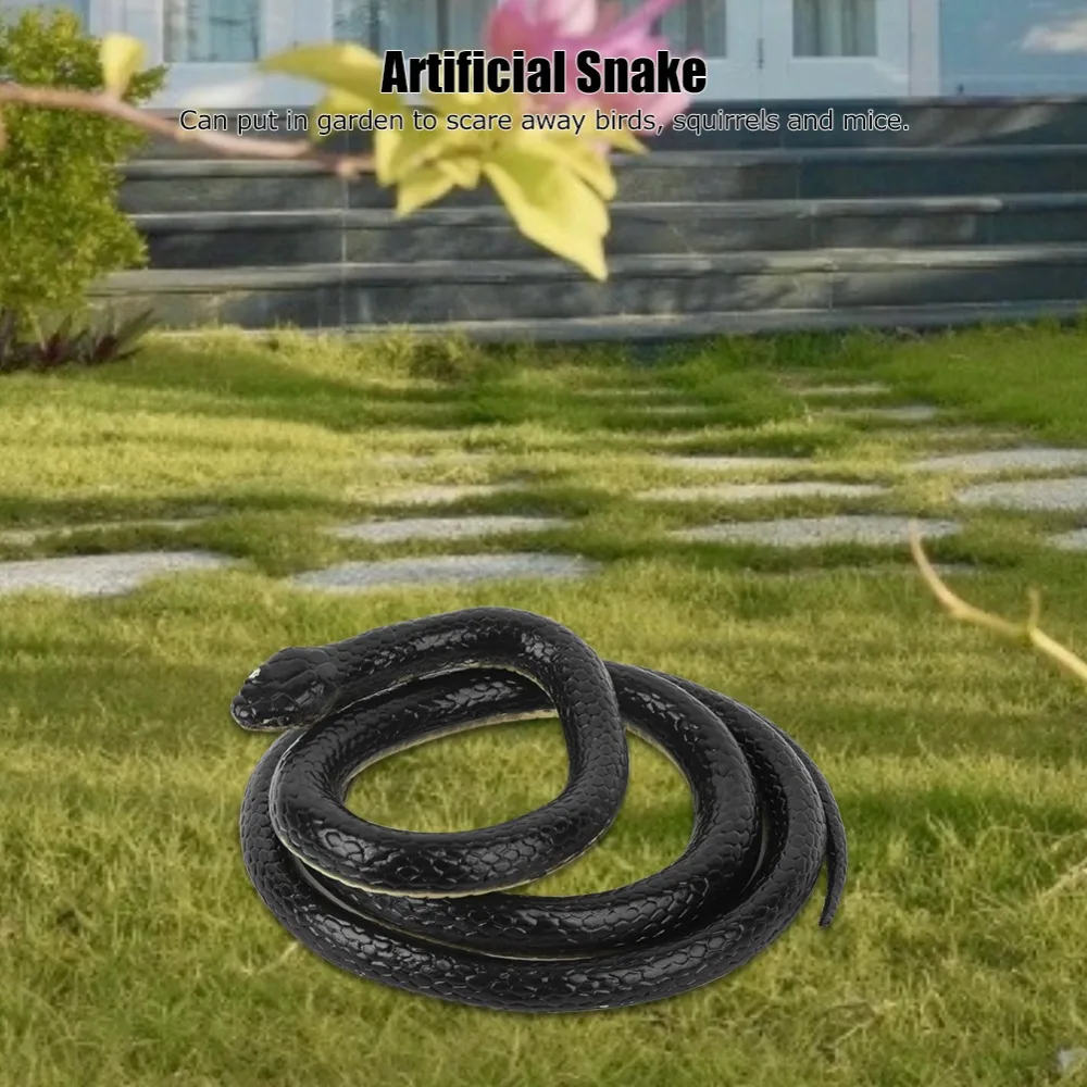 Rubber material Fake Snake Soft texture Black color Simulation Snake Long size Lifelike appearance Trick Model Scene decoration
Rubber material Fake Snake Soft texture Black color Simulation Snake Long size Lifelike appearance Trick Model Scene decoration