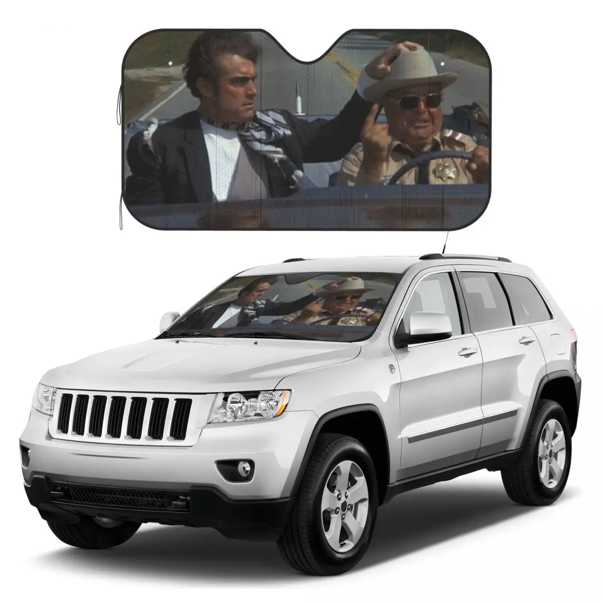 Автомобильный комедийный тент от солнца Smokey Y Bandit, Солнцезащитный отражатель против УФ, Забавный автомобильный солнцезащитный козырек на заказ
Автомобильный комедийный тент от солнца Smokey Y Bandit, Солнцезащитный отражатель против УФ, Забавный автомобильный солнцезащитный козырек на заказ