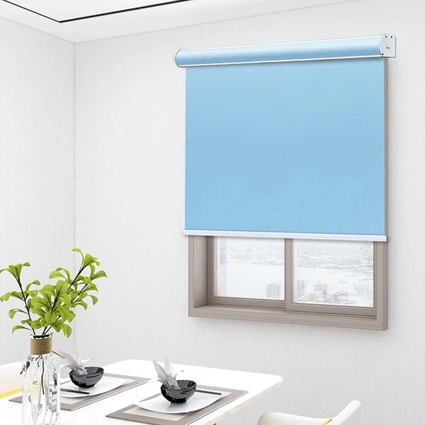 Motorized Indoor Double Layer Window Blinds For Home Customized Roller Blinds For Living Room
Motorized Indoor Double Layer Window Blinds For Home Customized Roller Blinds For Living Room