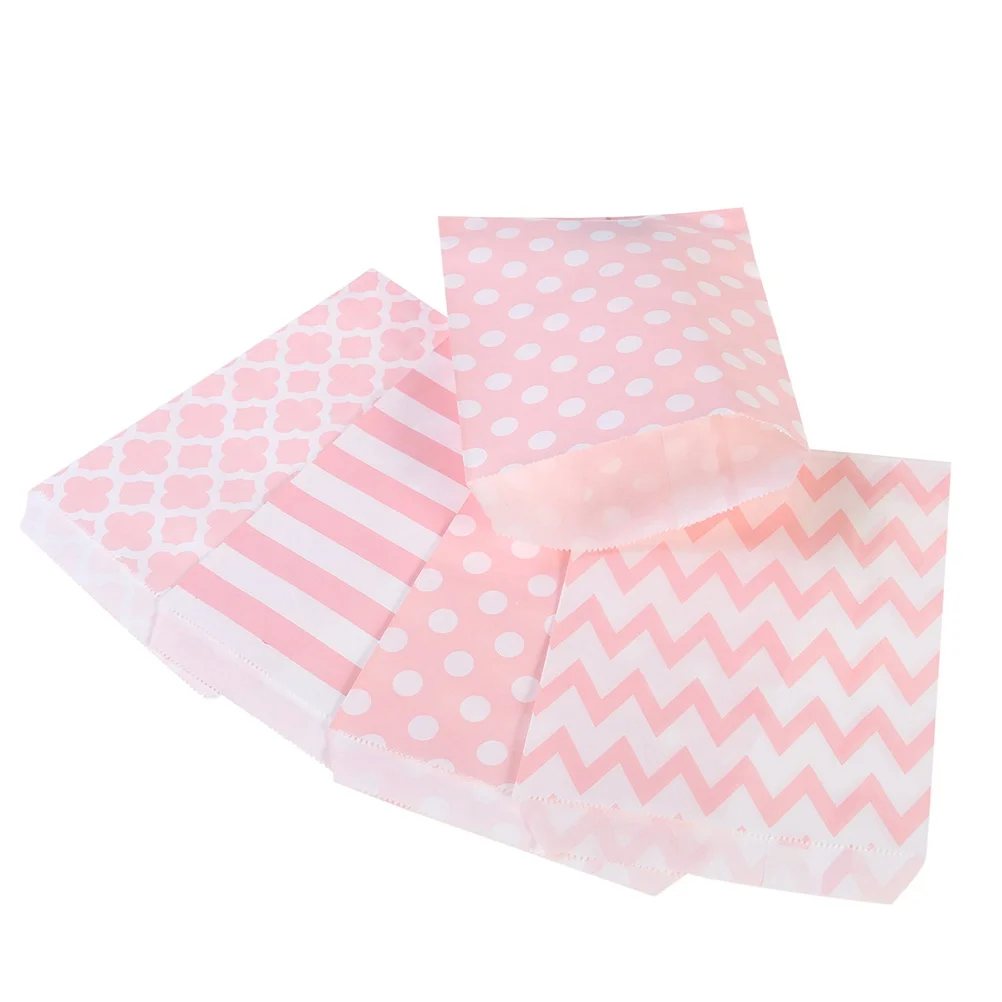 24pcs Candy Bags Striped Dot Flower Wavy Dessert Buffet Party Kids Birthday Gifts Wedding Favors Candies Container Paper
24pcs Candy Bags Striped Dot Flower Wavy Dessert Buffet Party Kids Birthday Gifts Wedding Favors Candies Container Paper