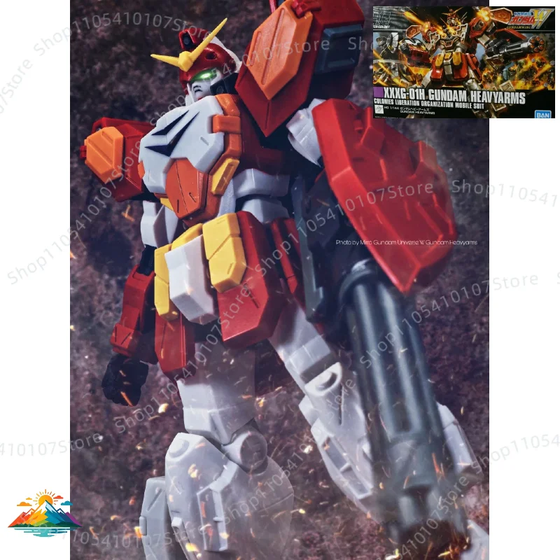 【IN STOCK】Bandai HG 1/144 XXXG-01H Gundam Heavyarms Model Kit, Gundam Wing Assembly Figure with Original Box
【IN STOCK】Bandai HG 1/144 XXXG-01H Gundam Heavyarms Model Kit, Gundam Wing Assembly Figure with Original Box