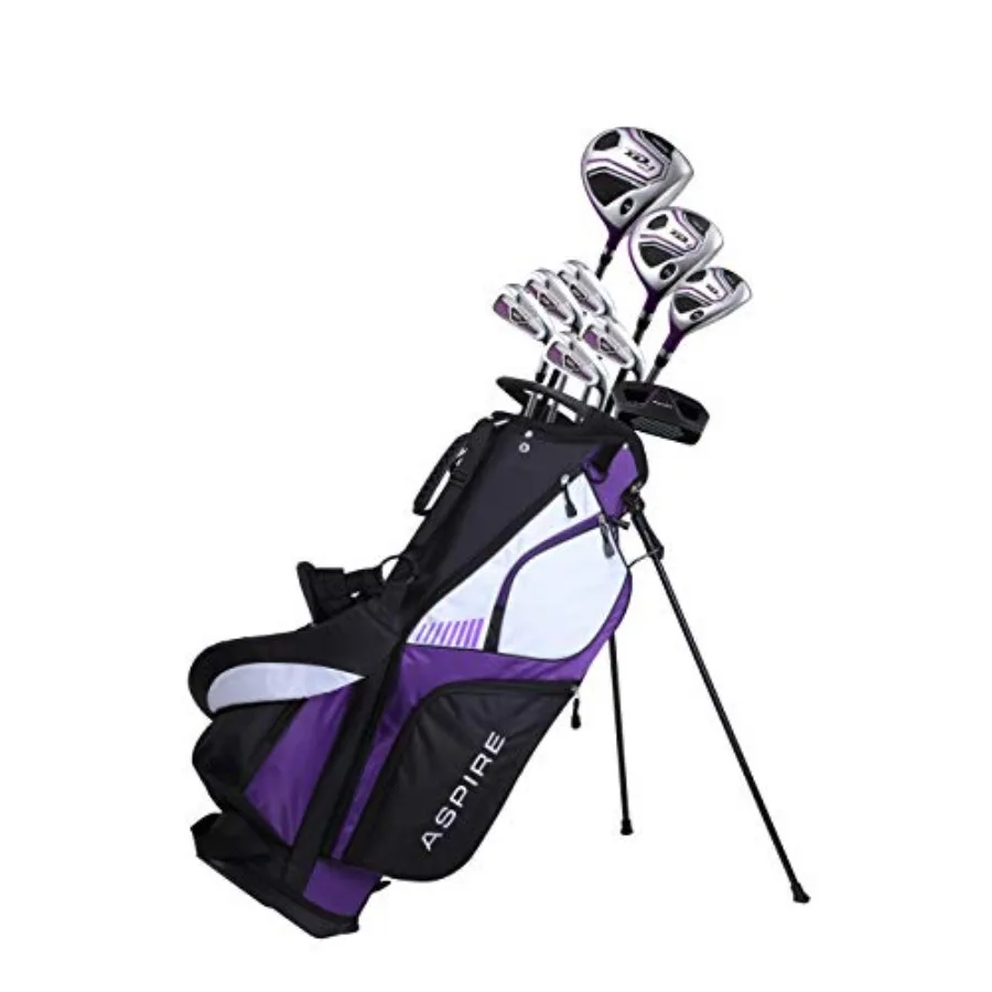 XD1 Complete Right Handed Ladies Golf Club Set - Womens Golf Clubs Full Set with Driver, Hybrid, Irons, Putter, and Stan
XD1 Complete Right Handed Ladies Golf Club Set - Womens Golf Clubs Full Set with Driver, Hybrid, Irons, Putter, and Stan