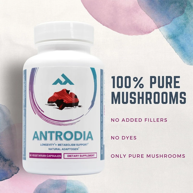 Pure Antrodia Mushroom Extract Supplement, 60 capsules, supports intestinal health and metabolism, supports liver function
Pure Antrodia Mushroom Extract Supplement, 60 capsules, supports intestinal health and metabolism, supports liver function