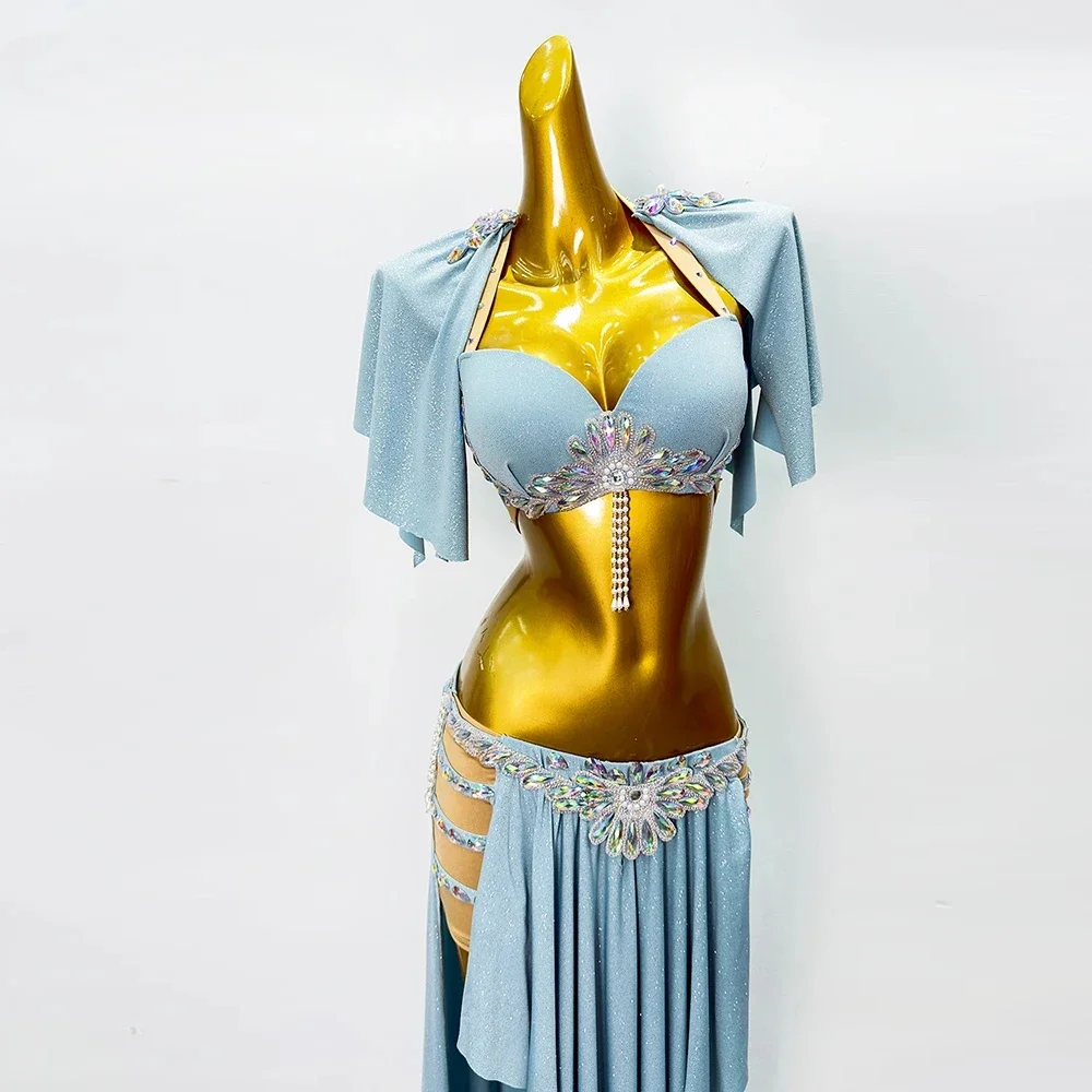 Women Bra+long Skirt 2pcs Customsized Adult Children Oriental Belly Dancing Performance Wear Outfit Belly Dance Costumes Set
Women Bra+long Skirt 2pcs Customsized Adult Children Oriental Belly Dancing Performance Wear Outfit Belly Dance Costumes Set