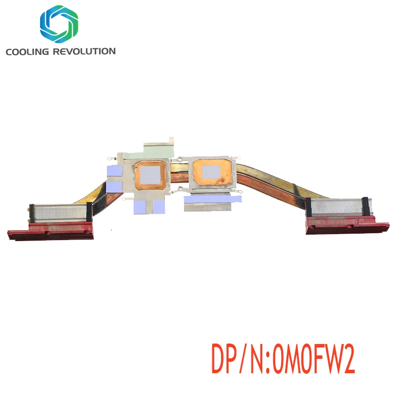 Laptop CPU GPU Heatsink AT1QP0010F0 for DELL Inspiron 7566 7567 DP/N 0M0FW2 M0FW2
Laptop CPU GPU Heatsink AT1QP0010F0 for DELL Inspiron 7566 7567 DP/N 0M0FW2 M0FW2