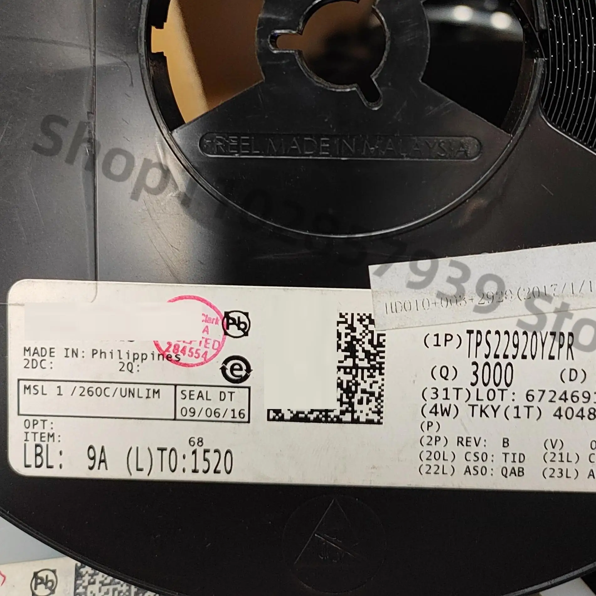 TPS22920YZPR DSBGA-8 Оригинальный электронный переключатель питания 10 шт./лот
TPS22920YZPR DSBGA-8 Оригинальный электронный переключатель питания 10 шт./лот