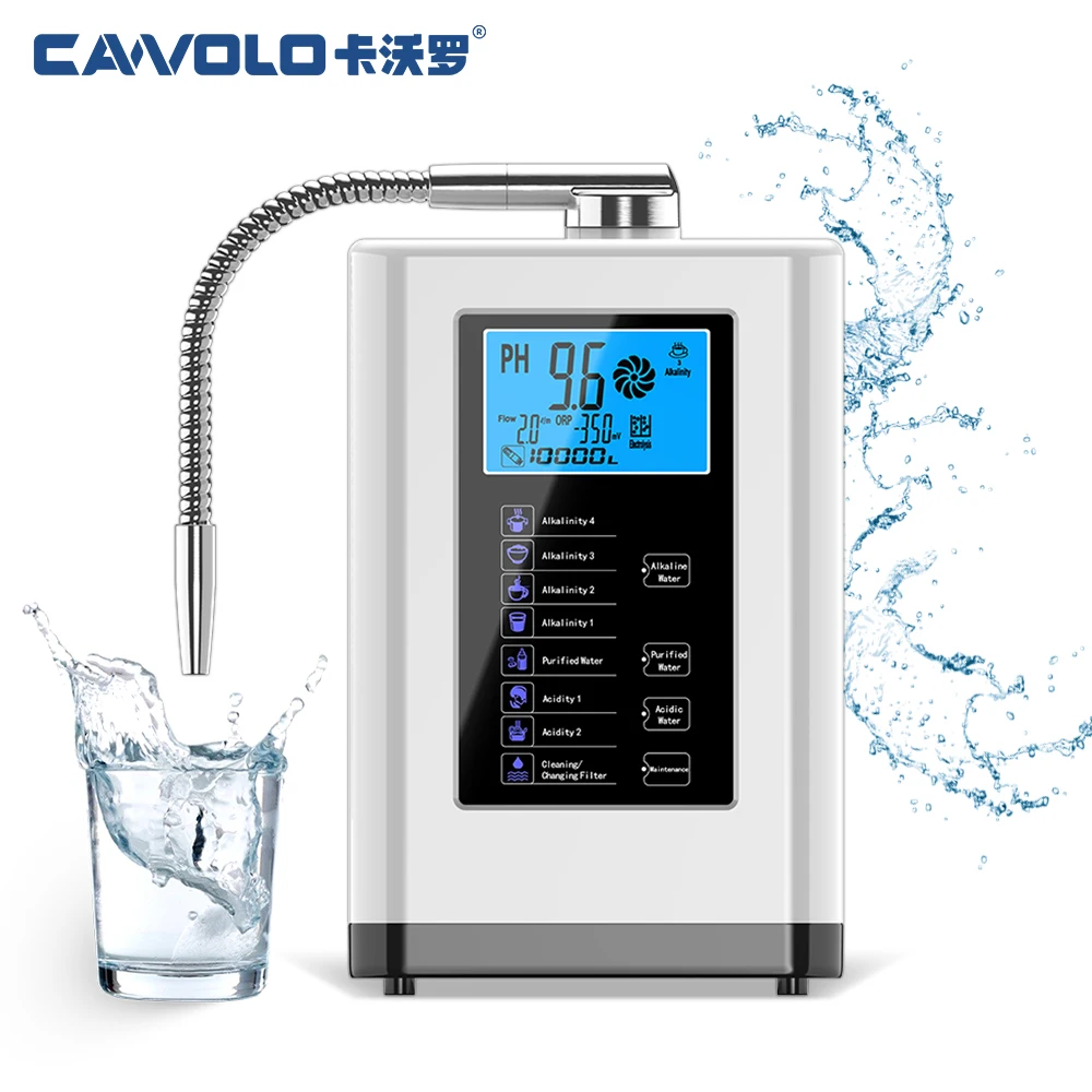 Cawolo AL-708A Alkaline Water Ionizer Kangen Water Machine Japan 5/7 Plate Alkaline Water Machine
Cawolo AL-708A Alkaline Water Ionizer Kangen Water Machine Japan 5/7 Plate Alkaline Water Machine