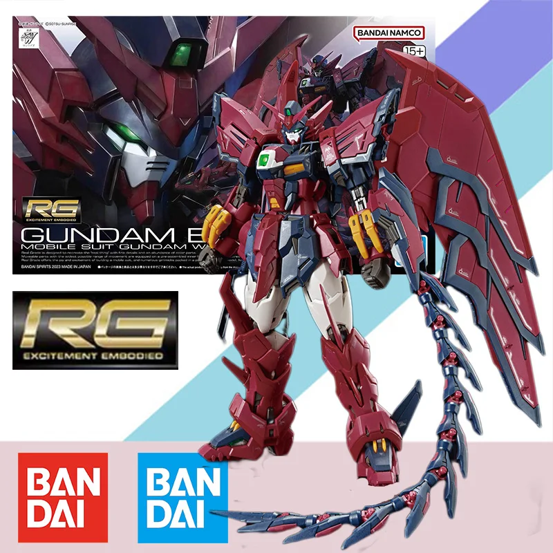 Bandai Original Box 1/144 RG GUNDAM EPYON Anime Action Figure Assembly Model Kit Robot Toy Gift for Children Kids
Bandai Original Box 1/144 RG GUNDAM EPYON Anime Action Figure Assembly Model Kit Robot Toy Gift for Children Kids