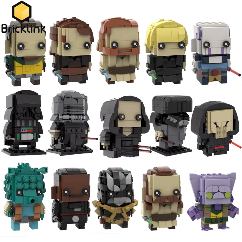 Bricklink MOC Звезда персонаж фильма фигурки наборы Brickheadz DIY креативные строительные блоки игрушки для детей Рождественский подарок
Bricklink MOC Звезда персонаж фильма фигурки наборы Brickheadz DIY креативные строительные блоки игрушки для детей Рождественский подарок