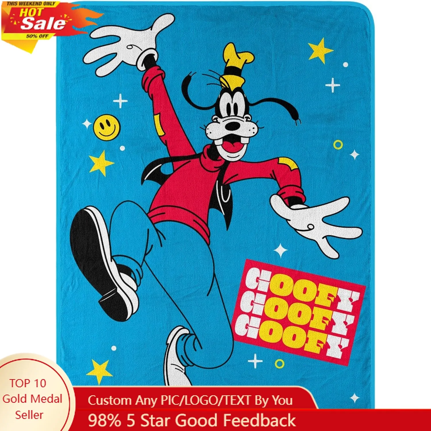 Gao Fei Blankets Disney Cartoon Plush Blanket Soft Indoor Decoration Adult Child Holiday Party Gifts Warm Custom Quilt
Gao Fei Blankets Disney Cartoon Plush Blanket Soft Indoor Decoration Adult Child Holiday Party Gifts Warm Custom Quilt