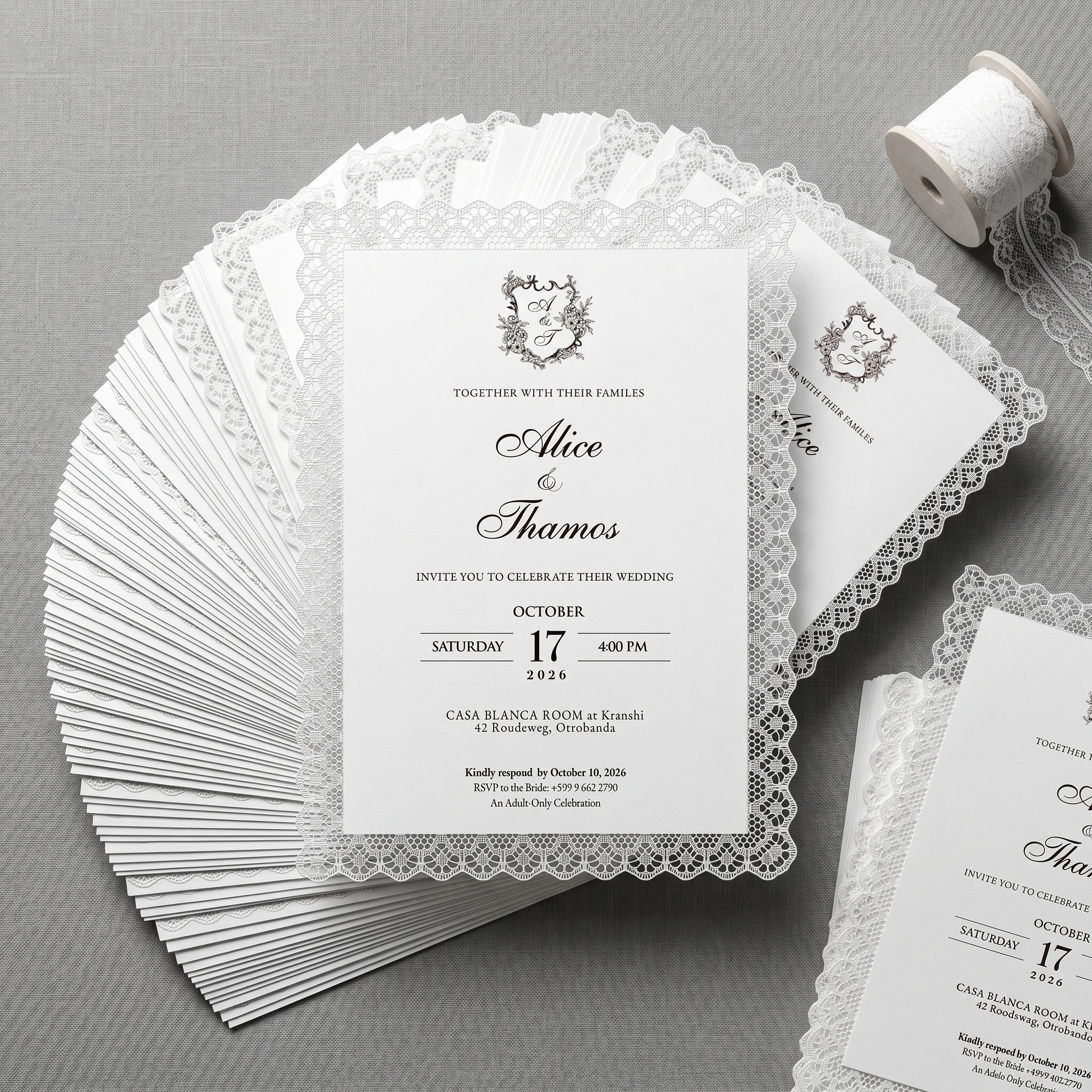 25Pcs Personalized Custom Lace Wedding Invitations, Romantic Handmade Save The Date Cards For Wedding Events
25Pcs Personalized Custom Lace Wedding Invitations, Romantic Handmade Save The Date Cards For Wedding Events