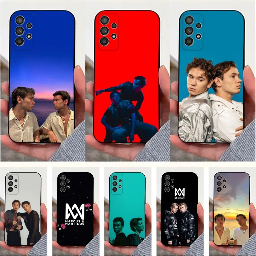 M-Marcus And M-Martinus Music Phone Case For Samsung S25,S24,S23,S22,S20,S21,S10,Ultra,Plus,Lite,FE,Soft Silicone Black Cover
M-Marcus And M-Martinus Music Phone Case For Samsung S25,S24,S23,S22,S20,S21,S10,Ultra,Plus,Lite,FE,Soft Silicone Black Cover
