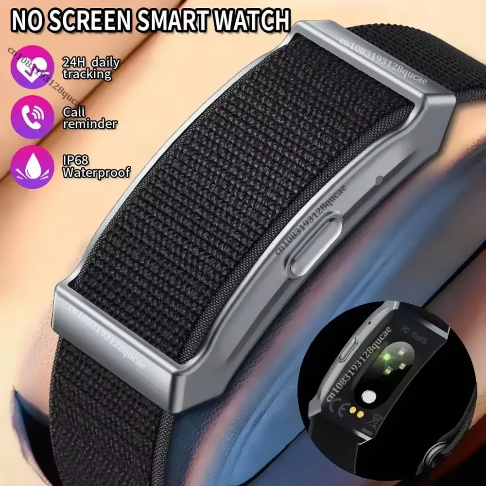 2026 Новые умные часы без экрана, мужские спортивные часы на открытом воздухе, фитнес, мониторинг сердечного ритма, IP68, водонепроницаемые мужские умные часы для Andrio IOS
2026 Новые умные часы без экрана, мужские спортивные часы на открытом воздухе, фитнес, мониторинг сердечного ритма, IP68, водонепроницаемые мужские умные часы для Andrio IOS