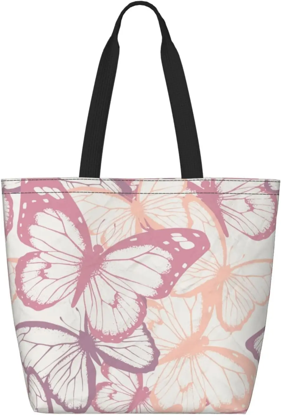 Watercolor Butterfly Tote Bag for Women Large Shoulder Bag Casual Reusable Handbag for Shopping Grocery Gym Daily Outdoors
Watercolor Butterfly Tote Bag for Women Large Shoulder Bag Casual Reusable Handbag for Shopping Grocery Gym Daily Outdoors