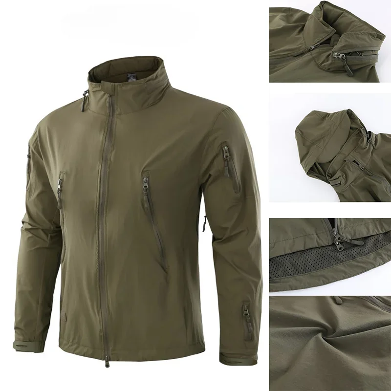 Hunting Jacket Hooded for Running Hiking Climbing Outdoor Sports Thermal Cycling Clothes 2026 New Windproof Apparel Riding Coat
Hunting Jacket Hooded for Running Hiking Climbing Outdoor Sports Thermal Cycling Clothes 2026 New Windproof Apparel Riding Coat