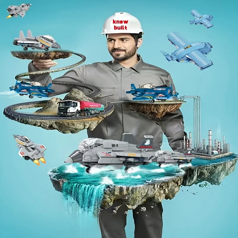A set of mini building blocks for combat aircraft, a collectible assembly display item, suitable for gift-giving, collection and
A set of mini building blocks for combat aircraft, a collectible assembly display item, suitable for gift-giving, collection and