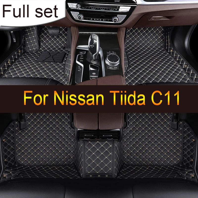Автомобильные коврики на заказ для Nissan Tiida C11 2004 2005 2006 2007, автомобильные роскошные кожаные коврики с полным покрытием для мужчин и женщин
Автомобильные коврики на заказ для Nissan Tiida C11 2004 2005 2006 2007, автомобильные роскошные кожаные коврики с полным покрытием для мужчин и женщин