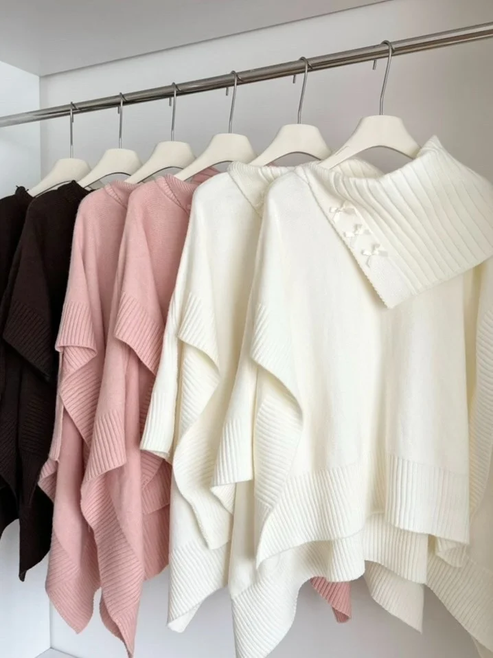 Женский вязаный свитер Design Sensation Lazy Sle, асимметричный нейлоновый свободный крой, одежда для девочек из полиэфирного волокна 
Женский вязаный свитер Design Sensation Lazy Sle, асимметричный нейлоновый свободный крой, одежда для девочек из полиэфирного волокна