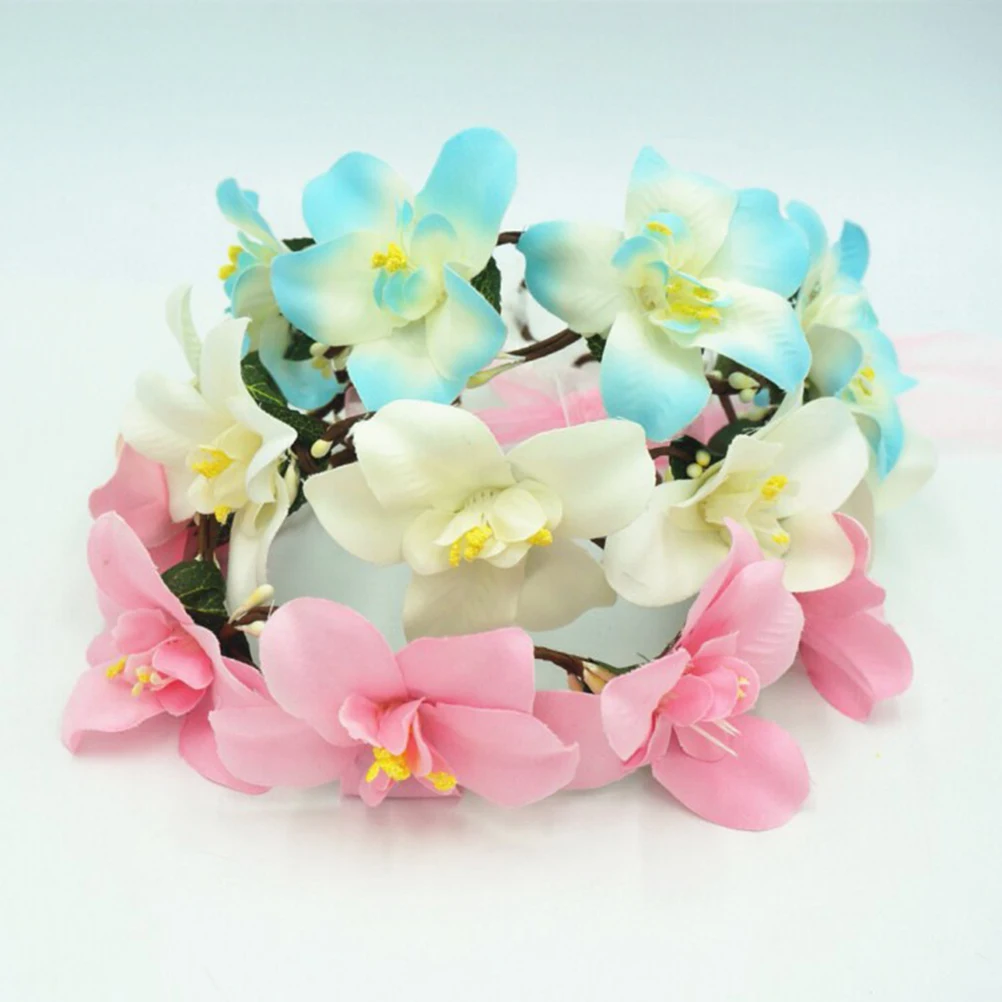 Lily Flower Headband Hair Wreath Bridal Crown Headdress Garland Women Girls Adjustable Ribbon Realistic Handmade Elegant Wedding
Lily Flower Headband Hair Wreath Bridal Crown Headdress Garland Women Girls Adjustable Ribbon Realistic Handmade Elegant Wedding