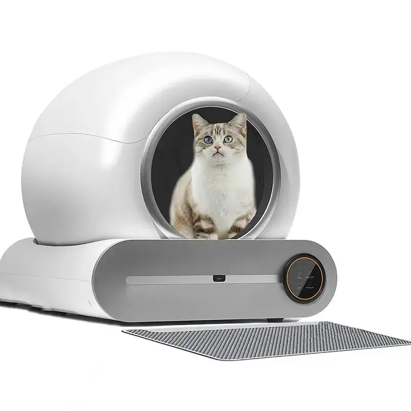 Automatic Electric Self-Cleaning Cat Litter Box | Anti-Splash Smart Sensor Auto Scoop Smart Cat Toilet
Automatic Electric Self-Cleaning Cat Litter Box | Anti-Splash Smart Sensor Auto Scoop Smart Cat Toilet