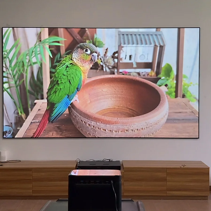 Triple Laser Dedicated Fresnel Pro Long Throw Projector Screen 100 120" Tri Color Laser Projector ALR Ambient Light Rejecting 8K
Triple Laser Dedicated Fresnel Pro Long Throw Projector Screen 100 120" Tri Color Laser Projector ALR Ambient Light Rejecting 8K