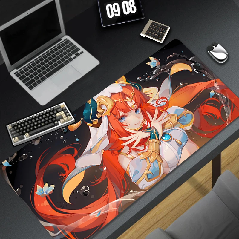 Computer Gaming Accessories Cute Mousepad Office PC Mouse Pad G-genshin Impact Nilou Keyboard Pad Desk Decoracion Anime Desk Mat
Computer Gaming Accessories Cute Mousepad Office PC Mouse Pad G-genshin Impact Nilou Keyboard Pad Desk Decoracion Anime Desk Mat