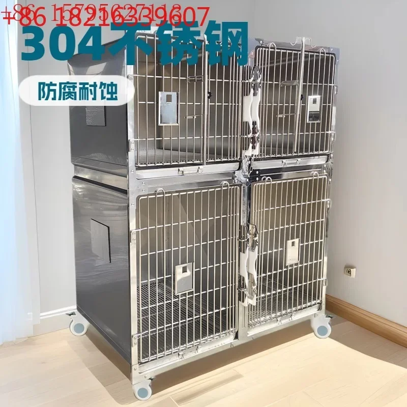 Stainless Steel Dog Cage Toilet Kennel Integrated Cage with Pulley Indoor Household Dog Cage Medium Dogs Inpatient Treatment
Stainless Steel Dog Cage Toilet Kennel Integrated Cage with Pulley Indoor Household Dog Cage Medium Dogs Inpatient Treatment