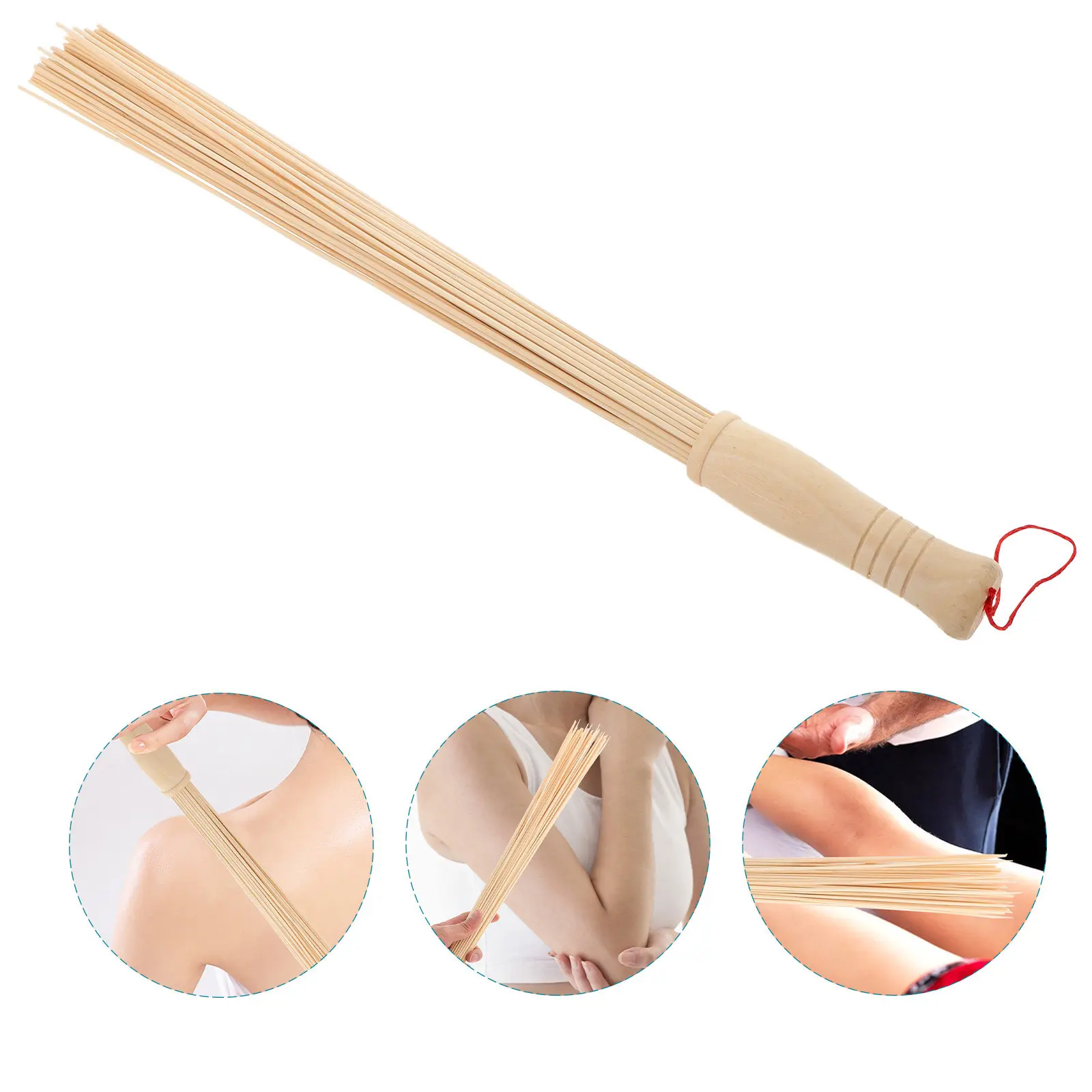 Wood Bamboo Massage Stick for Back Pain Relief Muscle Soothing Tool Portable Relaxation Therapy Hammer for Home Travel Office
Wood Bamboo Massage Stick for Back Pain Relief Muscle Soothing Tool Portable Relaxation Therapy Hammer for Home Travel Office
