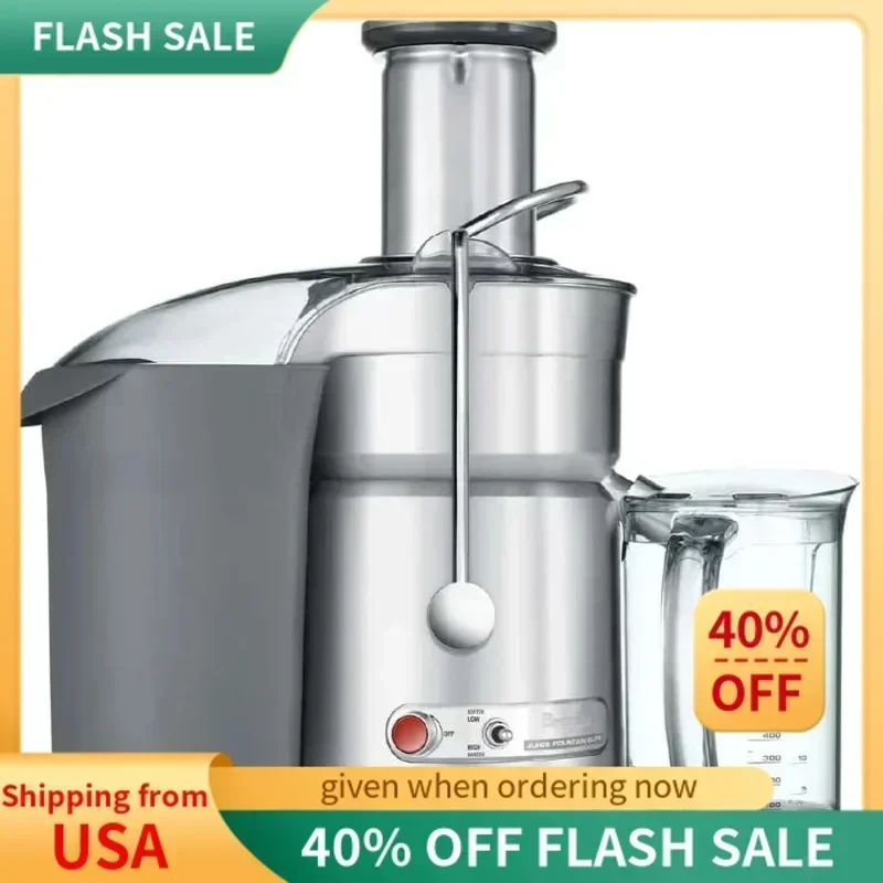 D2BD2BJuice Fountain Elite Соковыжималка, матовая нержавеющая сталь, 800JEXL
D2BD2BJuice Fountain Elite Соковыжималка, матовая нержавеющая сталь, 800JEXL