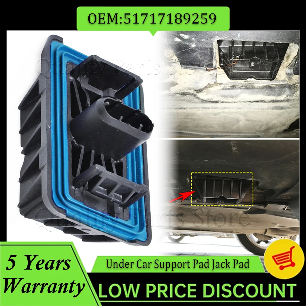 51717189259 For BMW X3 X4 X5 X6 F25 F26 E70 F15 E71 E72 F16 M F86 Car Under Jack Support Pad New 1/2/4PCS
51717189259 For BMW X3 X4 X5 X6 F25 F26 E70 F15 E71 E72 F16 M F86 Car Under Jack Support Pad New 1/2/4PCS