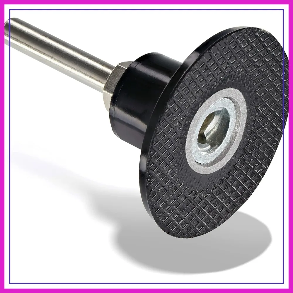 2 Inch Disc Pad Holder with ¼" Shank, Quick Change Medium Disc Attachments for Polishing, Sanding, Surface Prep
2 Inch Disc Pad Holder with ¼" Shank, Quick Change Medium Disc Attachments for Polishing, Sanding, Surface Prep