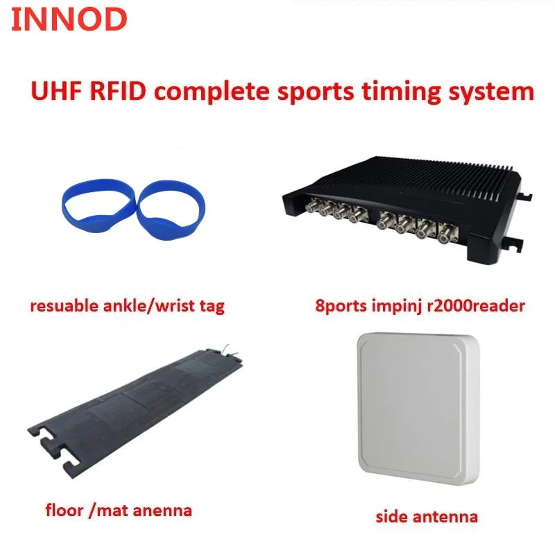 Adjustable 860-960MHz Waterproof Silicone Smart Wristband UHF RFID wristband Alien H3 chip for marathon race timing system
Adjustable 860-960MHz Waterproof Silicone Smart Wristband UHF RFID wristband Alien H3 chip for marathon race timing system