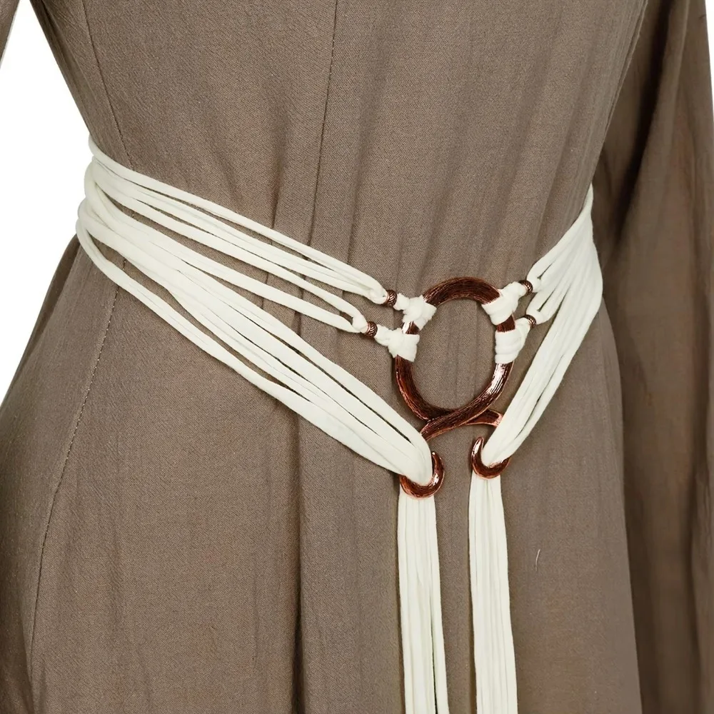 Fashion Metal Long Rope Knot Belt Irregular Waist Buckle Troll Cross Waist Chain Decorative Waistband Women Men
Fashion Metal Long Rope Knot Belt Irregular Waist Buckle Troll Cross Waist Chain Decorative Waistband Women Men