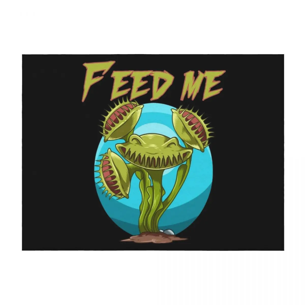 Feed Me Dionaea for a Plant lovers and growers Throw Blanket Personalized Gift Designers Camping Summer Blankets
Feed Me Dionaea for a Plant lovers and growers Throw Blanket Personalized Gift Designers Camping Summer Blankets