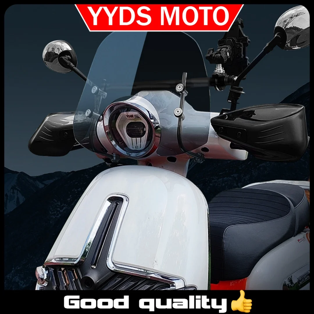 【Good quality】For VOGE SR150C windshield, small windshield, retro-style, high-definition, wear-resistant modification parts.
【Good quality】For VOGE SR150C windshield, small windshield, retro-style, high-definition, wear-resistant modification parts.