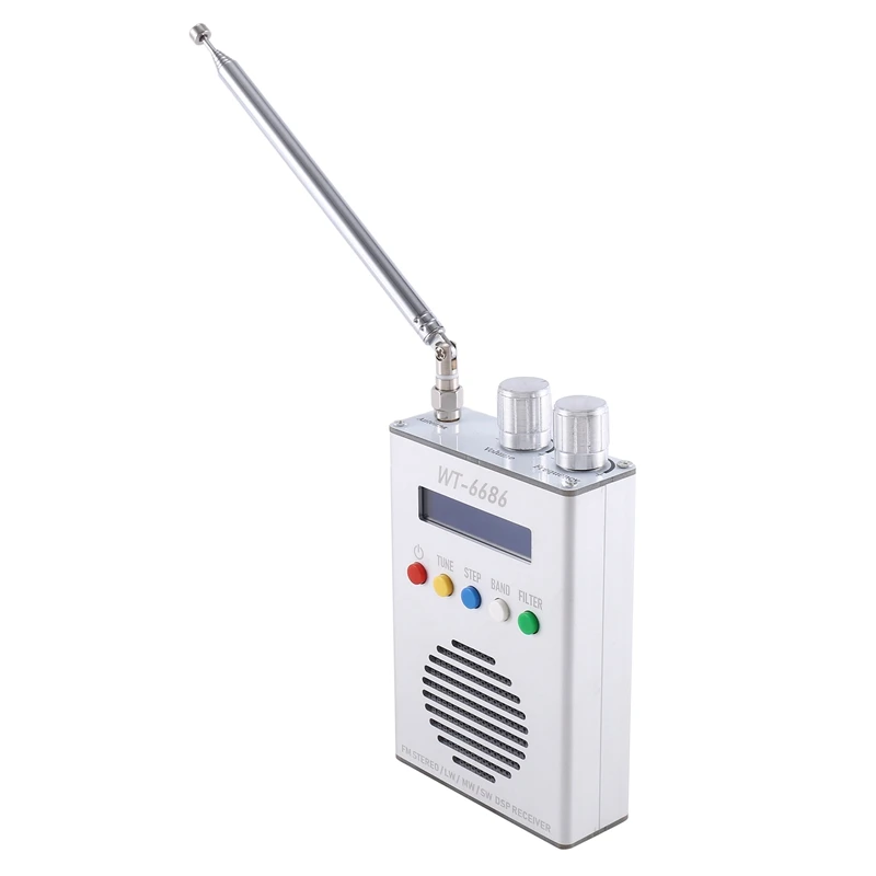 1 шт., радиоприемник TEF6686, FM/MW/короткая волна HF/LW + ЖК-дисплей + аккумулятор 1800 мАч + металлическая фотовспышка + динамик + антенна
1 шт., радиоприемник TEF6686, FM/MW/короткая волна HF/LW + ЖК-дисплей + аккумулятор 1800 мАч + металлическая фотовспышка + динамик + антенна