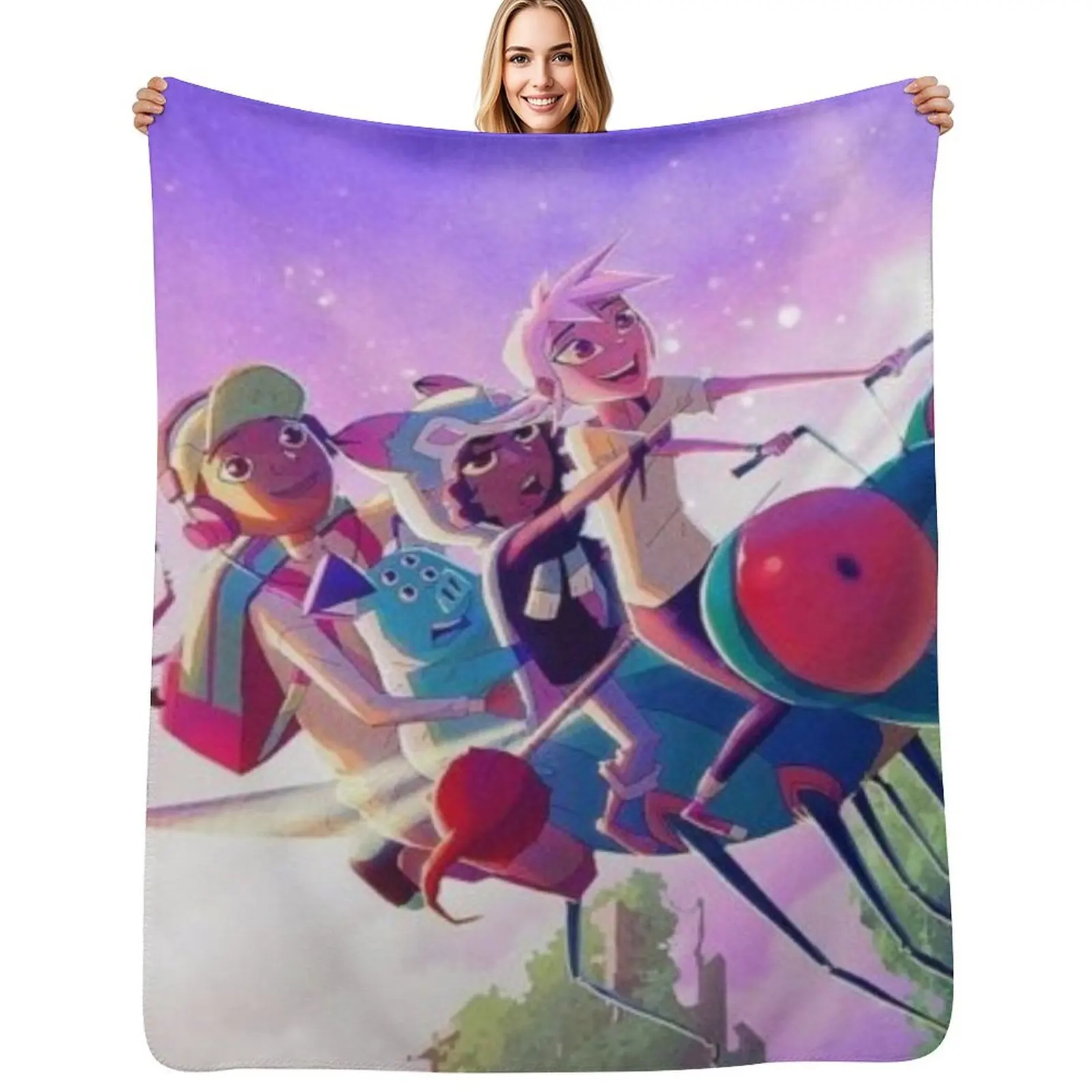 Kipo and the age of the Wonderbeasts Throw Blanket Fade Resistant Durable Throw Blanket
Kipo and the age of the Wonderbeasts Throw Blanket Fade Resistant Durable Throw Blanket