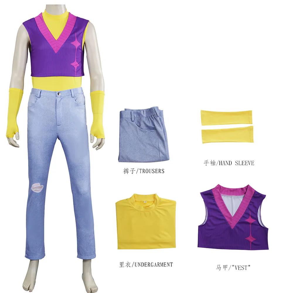 Kpop Mystery Demon Cosplay Costume Pink Jinu Saja Boys Kawaii Idol Deep V Sexy Vest Saja Boys Full Set Halloween Roleplay Suit
Kpop Mystery Demon Cosplay Costume Pink Jinu Saja Boys Kawaii Idol Deep V Sexy Vest Saja Boys Full Set Halloween Roleplay Suit