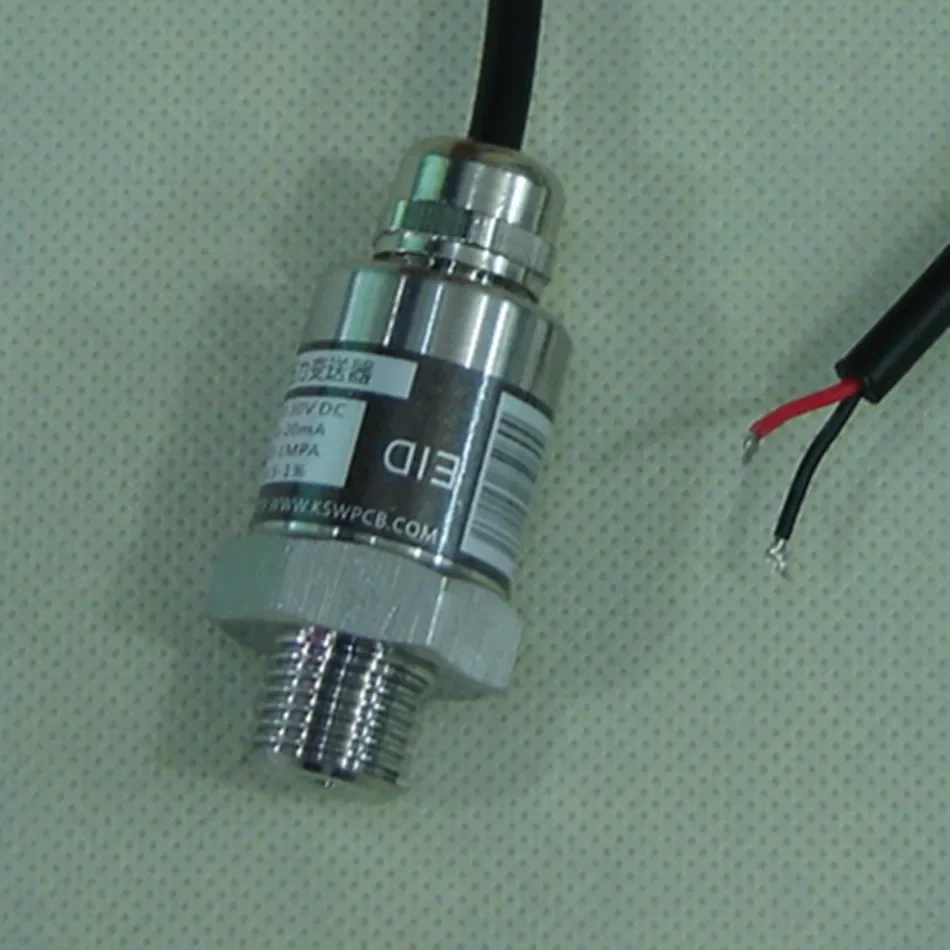 Pressure Sensor Variable Frequency Water Pump Water Pressure Sensor Two-wire 4-20mA Output Range 0-1Mpa
Pressure Sensor Variable Frequency Water Pump Water Pressure Sensor Two-wire 4-20mA Output Range 0-1Mpa