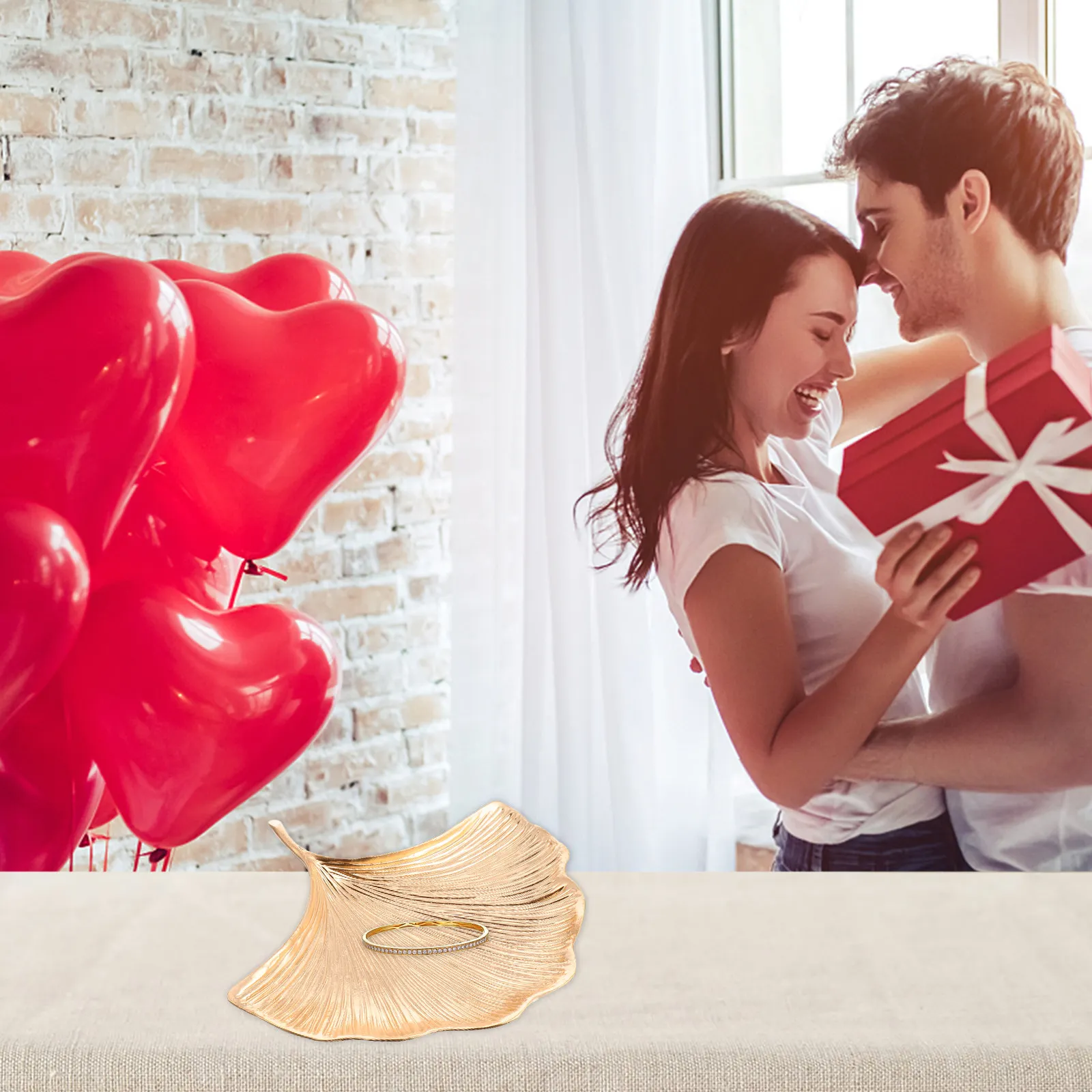 1Pcs Ginkgo Leaf Jewelry Storage Container Portable Large Capacity Jewelry Tray Holder for Home Travel Shopping Decoration
1Pcs Ginkgo Leaf Jewelry Storage Container Portable Large Capacity Jewelry Tray Holder for Home Travel Shopping Decoration