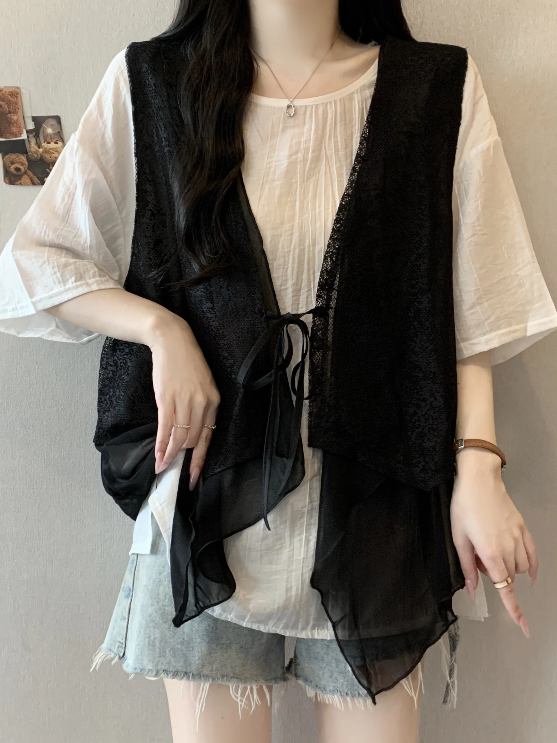 plus Size Casual Versatile Stylish Summer New Loose Belly Cover Slimming Two Piece Set Top Women Breathable Short Sleeve Shirt
plus Size Casual Versatile Stylish Summer New Loose Belly Cover Slimming Two Piece Set Top Women Breathable Short Sleeve Shirt