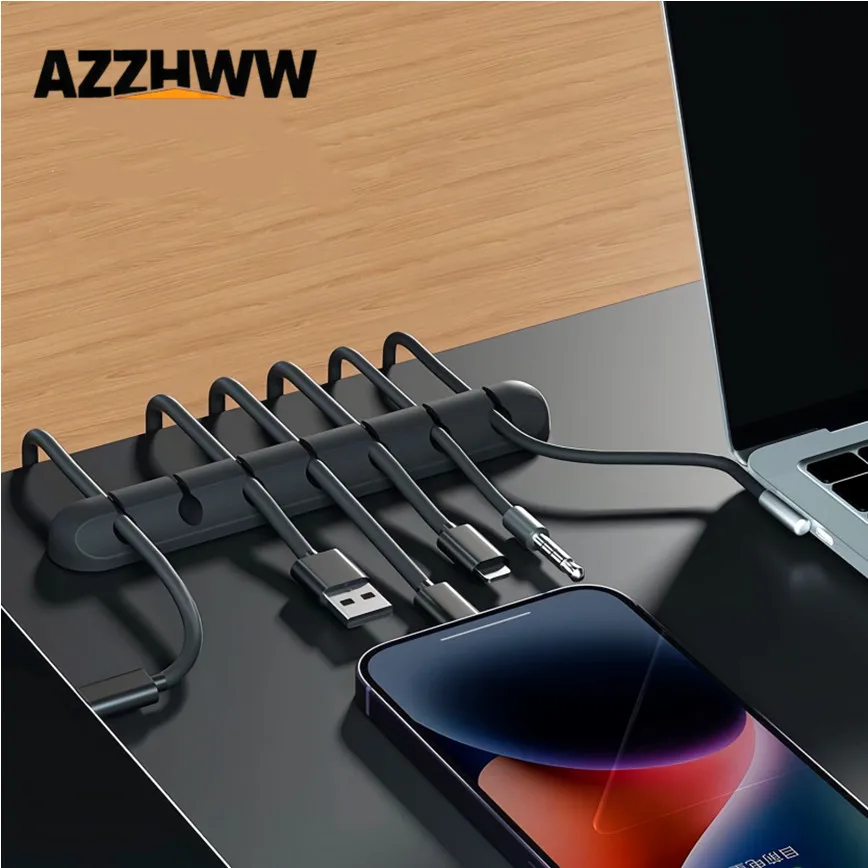 1/3/5/7 Hole Cable Holder Clips Cable Management Cable Organizer Clips Silicone for Desktop Nightstand USB Charging Power Cord
1/3/5/7 Hole Cable Holder Clips Cable Management Cable Organizer Clips Silicone for Desktop Nightstand USB Charging Power Cord