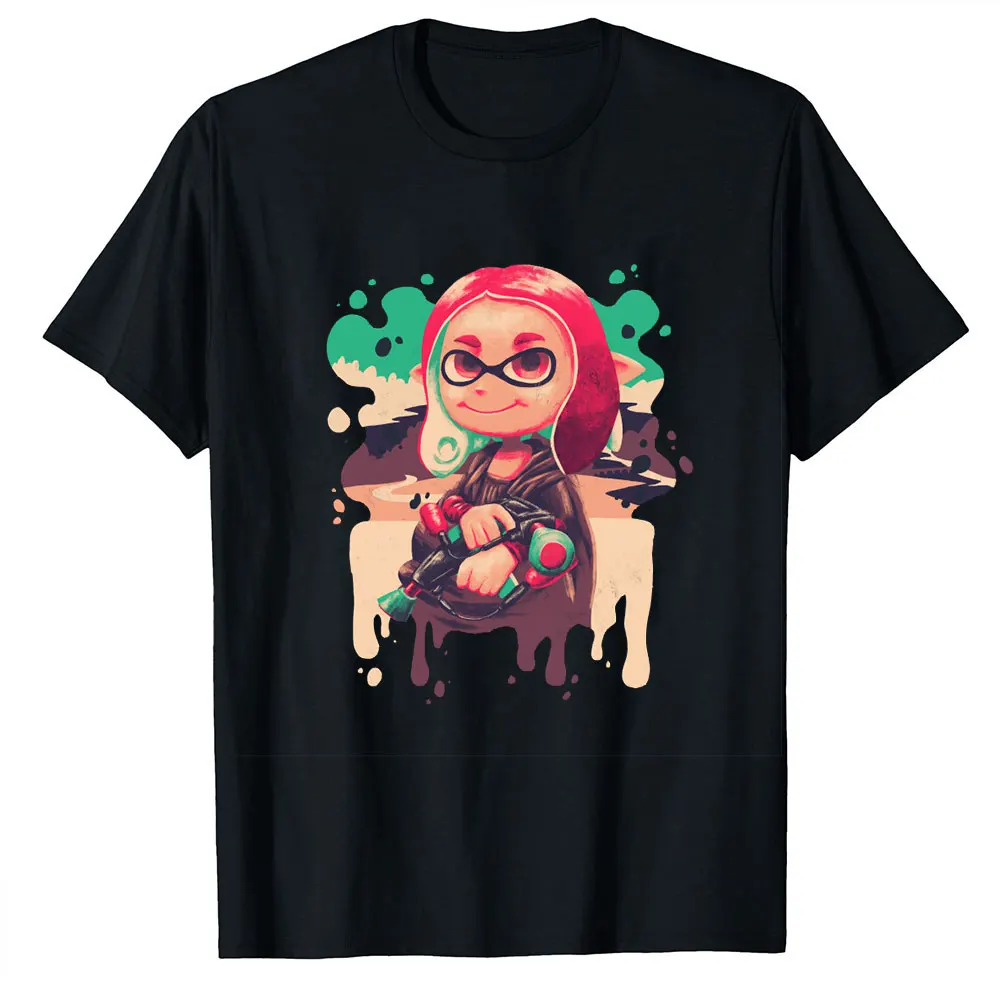 Inkling Lisa 80s Vintage videogame Splatoon Anime t shirt for men Octopus Graphic Tees Y2k Clothes Cartoon Style Tops All size
Inkling Lisa 80s Vintage videogame Splatoon Anime t shirt for men Octopus Graphic Tees Y2k Clothes Cartoon Style Tops All size