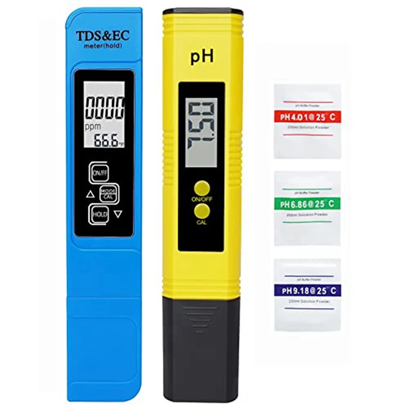 PH And TDS Meter Combo 3-In-1 TDS Temperature & EC Meter As Shown Plastic For Drinking Water, Hydroponicsetc
PH And TDS Meter Combo 3-In-1 TDS Temperature & EC Meter As Shown Plastic For Drinking Water, Hydroponicsetc