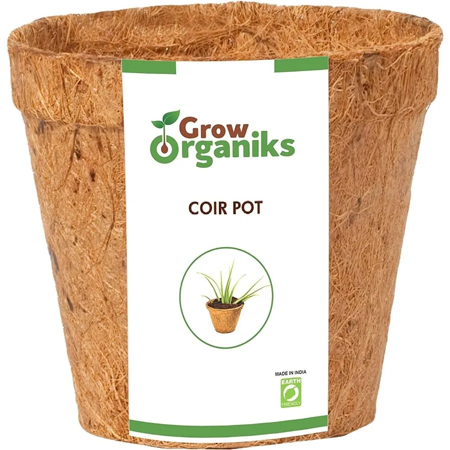 4 Inch 12 Pack Coco Coir Plant Pots Biodegradable Peat Pots for Seed Starter Seedling Kit Small Plant Pots Germination Mini Pla
4 Inch 12 Pack Coco Coir Plant Pots Biodegradable Peat Pots for Seed Starter Seedling Kit Small Plant Pots Germination Mini Pla