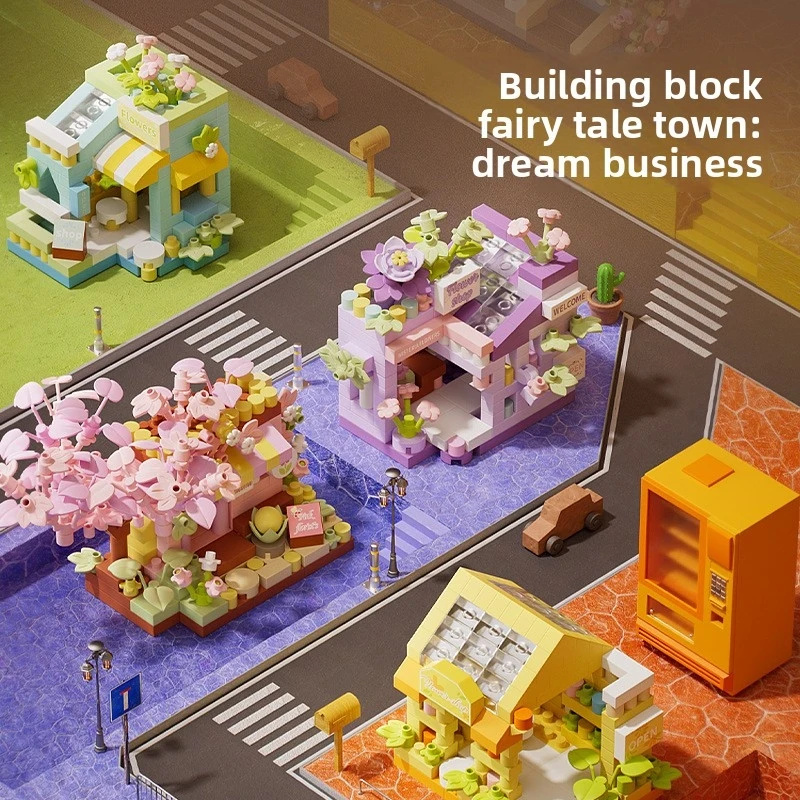 Flower Shop Sakura Tree House Building Blocks Compatible Lego Moc Street View Architecture Model Toys For Girls Birthday Gift
Flower Shop Sakura Tree House Building Blocks Compatible Lego Moc Street View Architecture Model Toys For Girls Birthday Gift