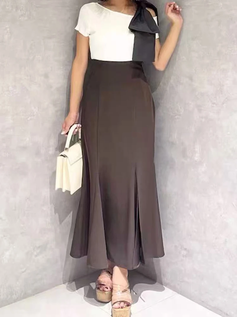 High Waist Fish Tail Skirt Pure Color Belted New Autumn Japanese Style Versatile Half Body Skirt Tagkita B25116 Women's Fashion
High Waist Fish Tail Skirt Pure Color Belted New Autumn Japanese Style Versatile Half Body Skirt Tagkita B25116 Women's Fashion