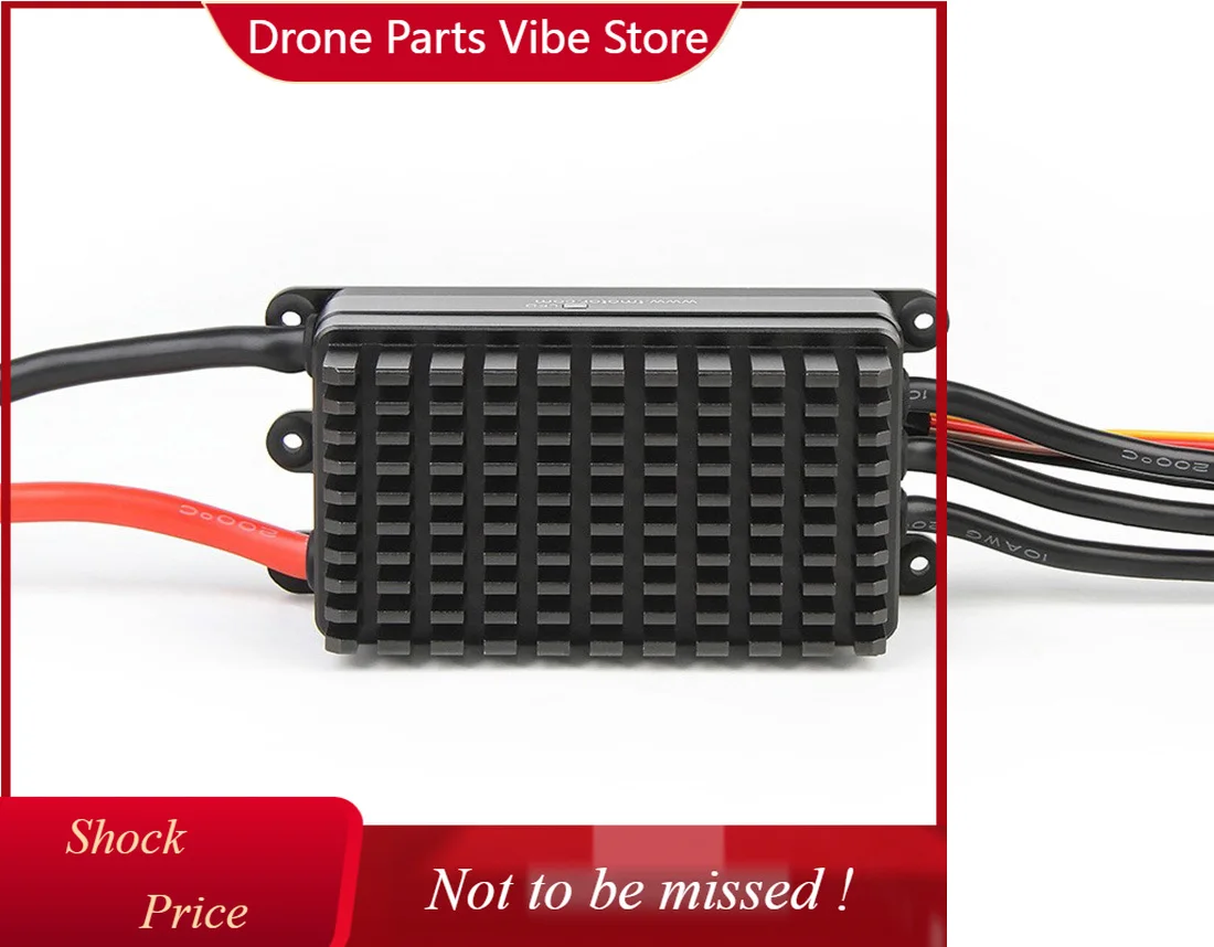 Регулятор скорости DPT-Motor Series FLAME 200A 14S ESC HV FOC, высокопроизводительный, для мультироторных БПЛА, для мощных двигателей
Регулятор скорости DPT-Motor Series FLAME 200A 14S ESC HV FOC, высокопроизводительный, для мультироторных БПЛА, для мощных двигателей